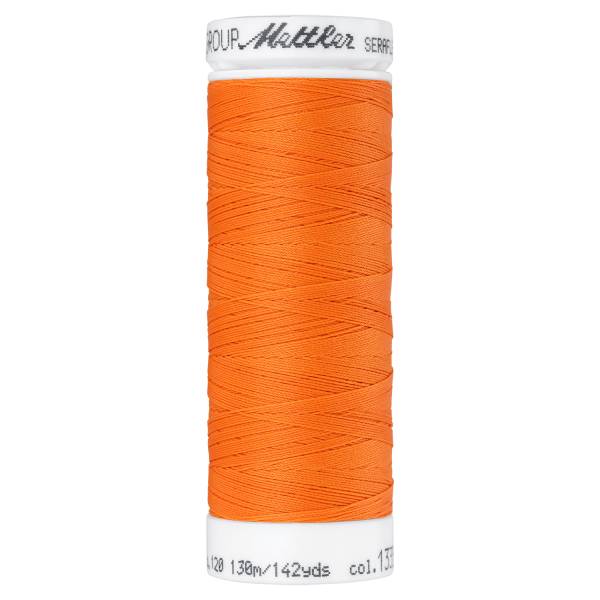 Mettler SERAFLEX®, elastisches Nähgarn, 130m, orange