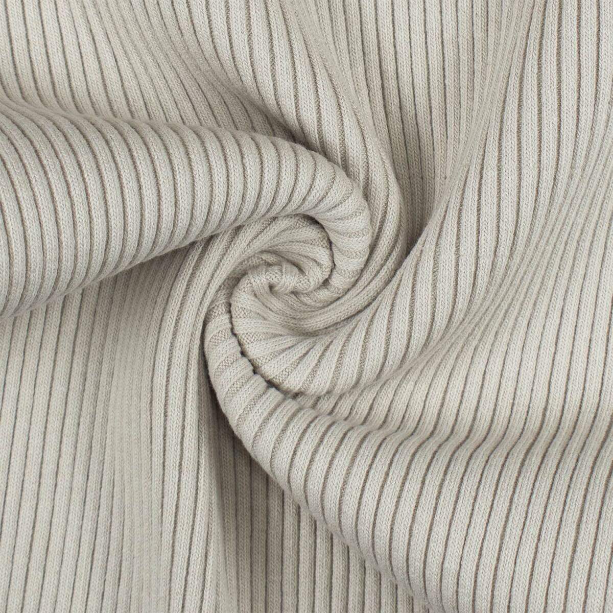 Grobstrickbündchen Finia, uni beige box