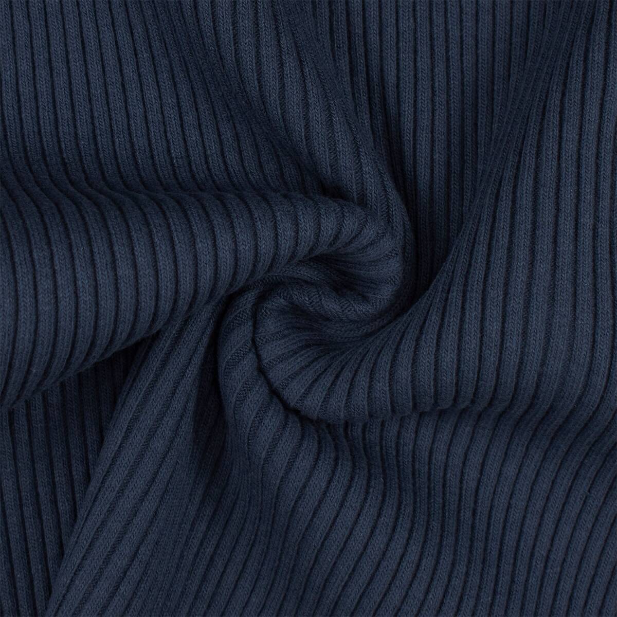 Grobstrickbündchen Finia, uni navy box