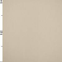 Baumwollstoff Popeline, uni sand