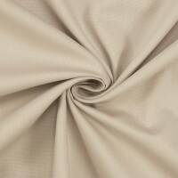 Baumwollstoff Popeline, uni sand