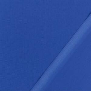 Baumwollstoff Popeline, uni royalblau
