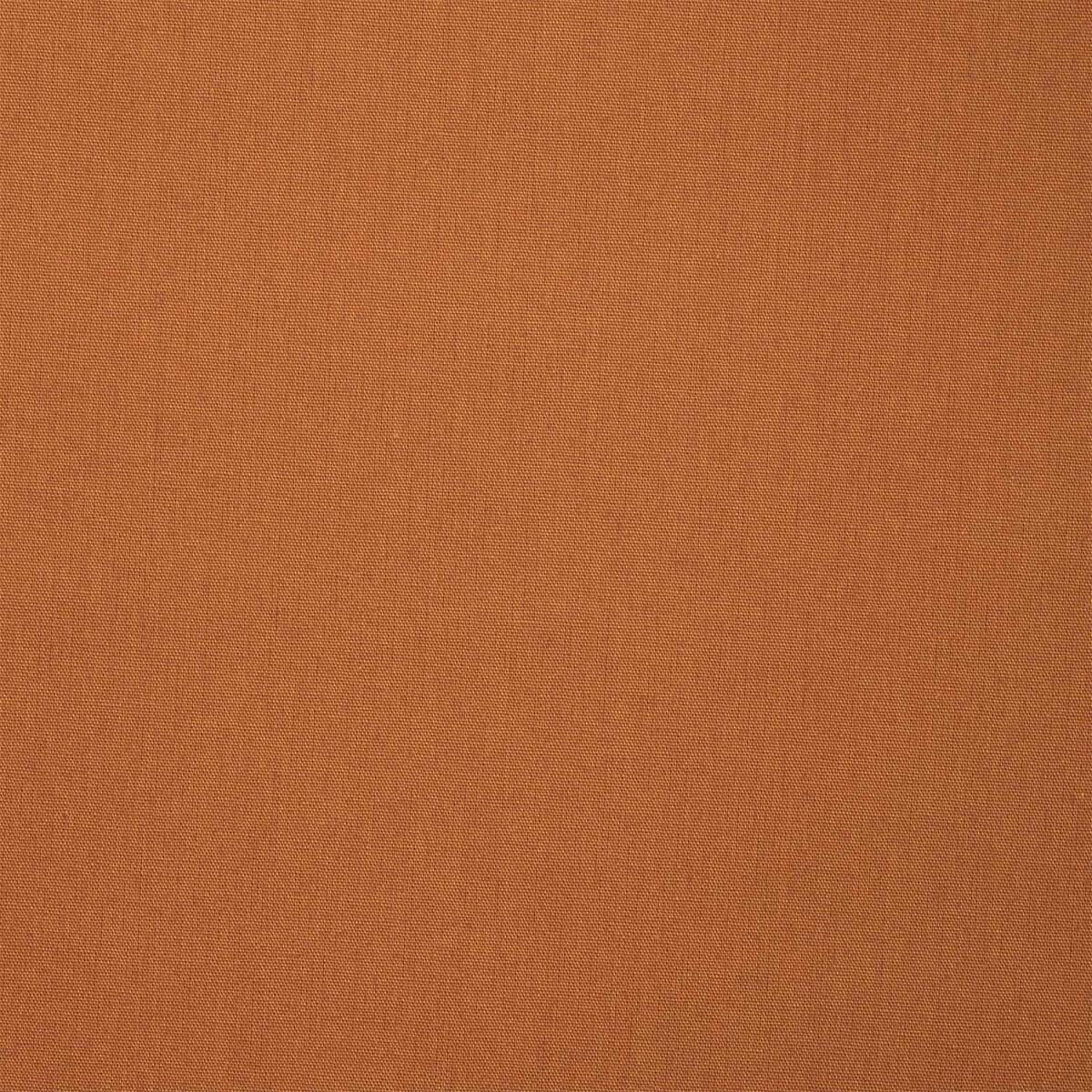 Baumwollstoff Popeline, uni cognac box