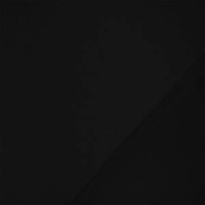 Alpenfleece Stoff, uni schwarz