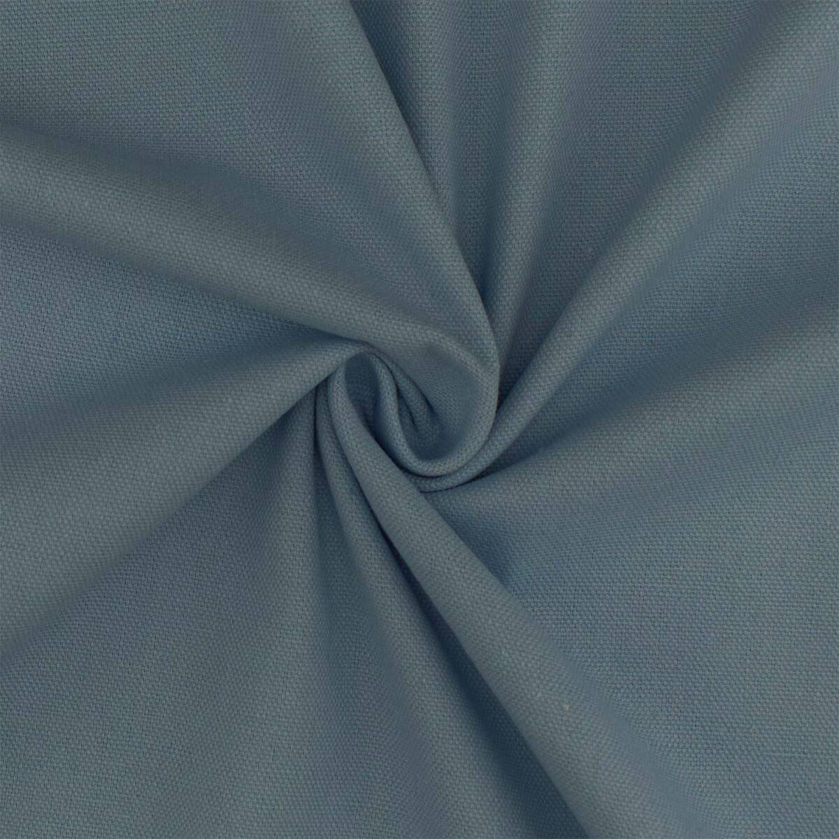 Canvas Stoff gewaschen, jeansblau box