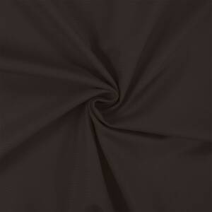 Canvas Stoff Fabian, uni dunkelbraun