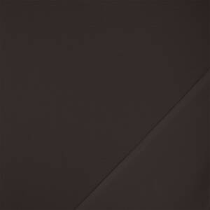 Canvas Stoff Fabian, uni dunkelbraun