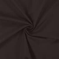 Canvas Stoff Fabian, uni dunkelbraun