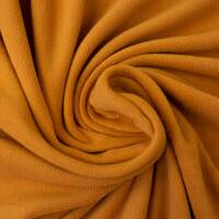 Microfleece Stoff Fiona, uni ocker
