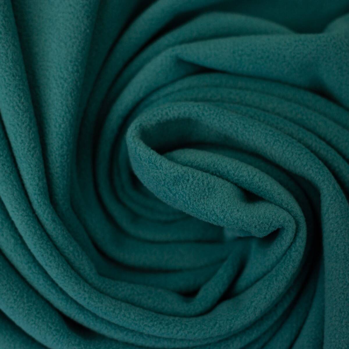 Microfleece Stoff Fiona, uni petrol box