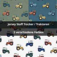  Jersey bunte Trecker / Traktoren