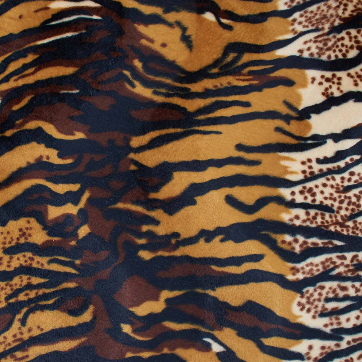 Tierfellimitat Stoff Tiger