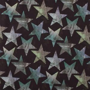 Softshell Sterne mit Elasthananteil, schwarzbraun
