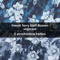  French Terry Blumen, ungeraut
