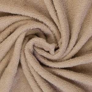 Frottee Stoff Ibiza, uni beige