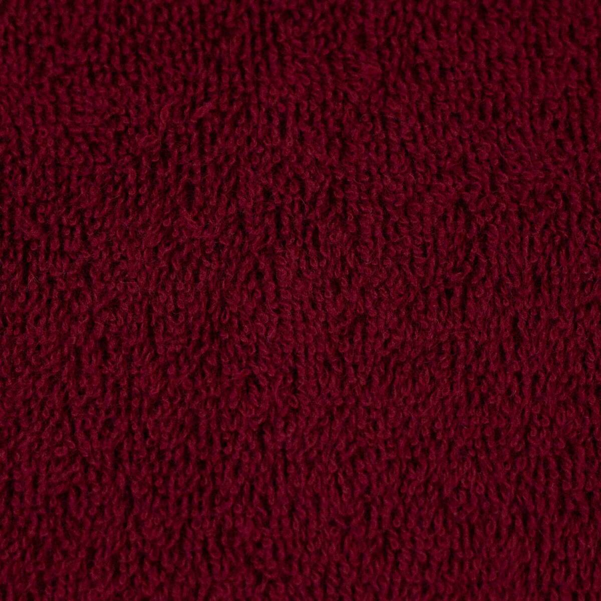 Frottee Stoff Ibiza, uni burgundy box