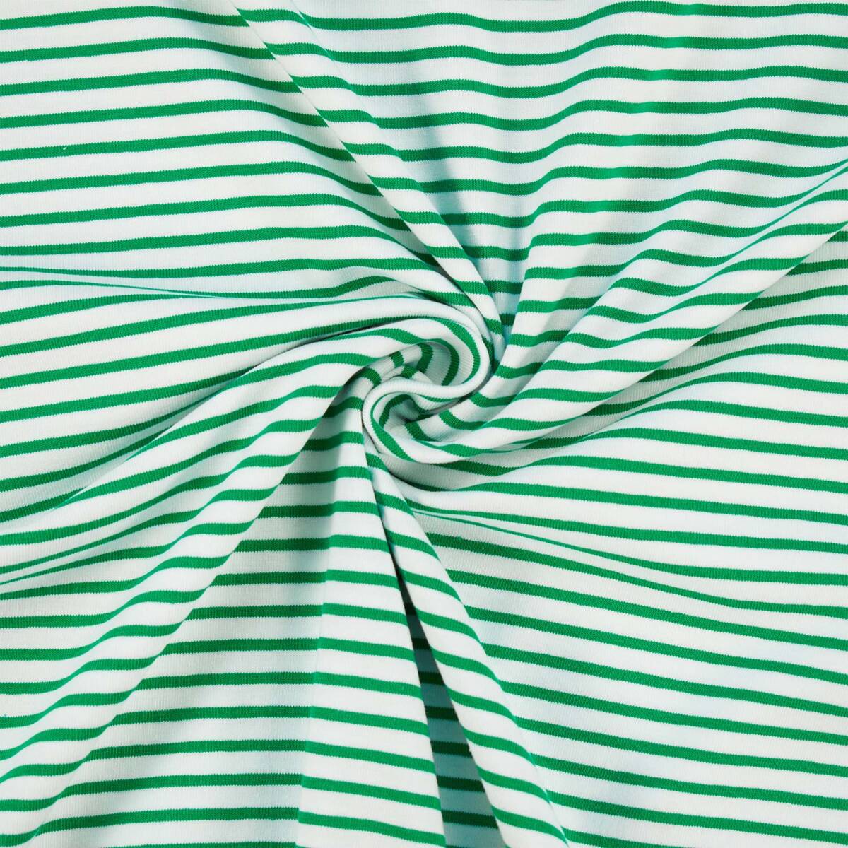 Jersey Stoff Mika, gestreift, 2,5mm und  box