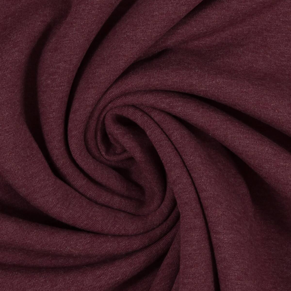 Jersey Vanessa melange, meliert Bordeaux box