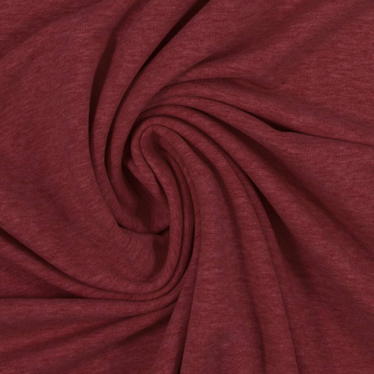 Jersey Vanessa melange, meliert burgundy box