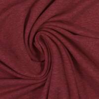 Jersey Vanessa melange, meliert burgundy