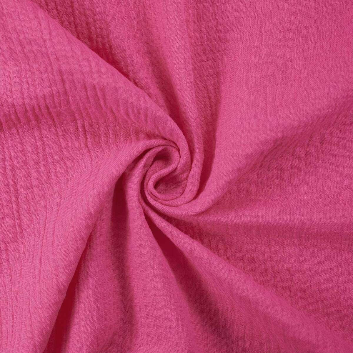 Musselin Sunny, Double Gauze, uni pink box