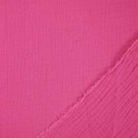Musselin Sunny, Double Gauze, uni pink