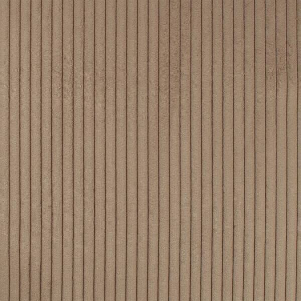 Cord Samt Stoff Wanja, uni beige
