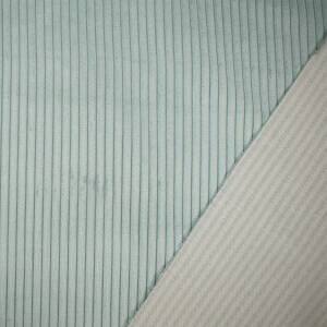 Cord Samt Stoff Wanja, uni mint