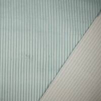 Cord Samt Stoff Wanja, uni mint