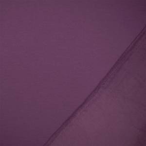 Alpenfleece Stoff, uni violett