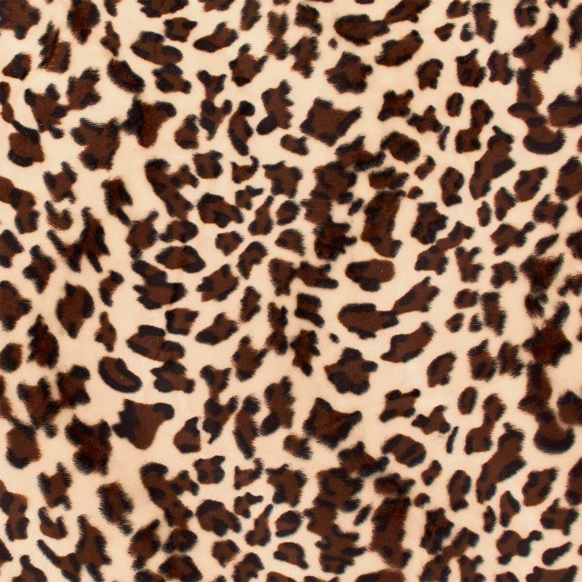 Tierfellimitat Stoff Leopard