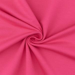 French Terry Stoff Clea, uni pink