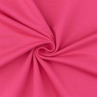 French Terry Stoff Clea, uni pink