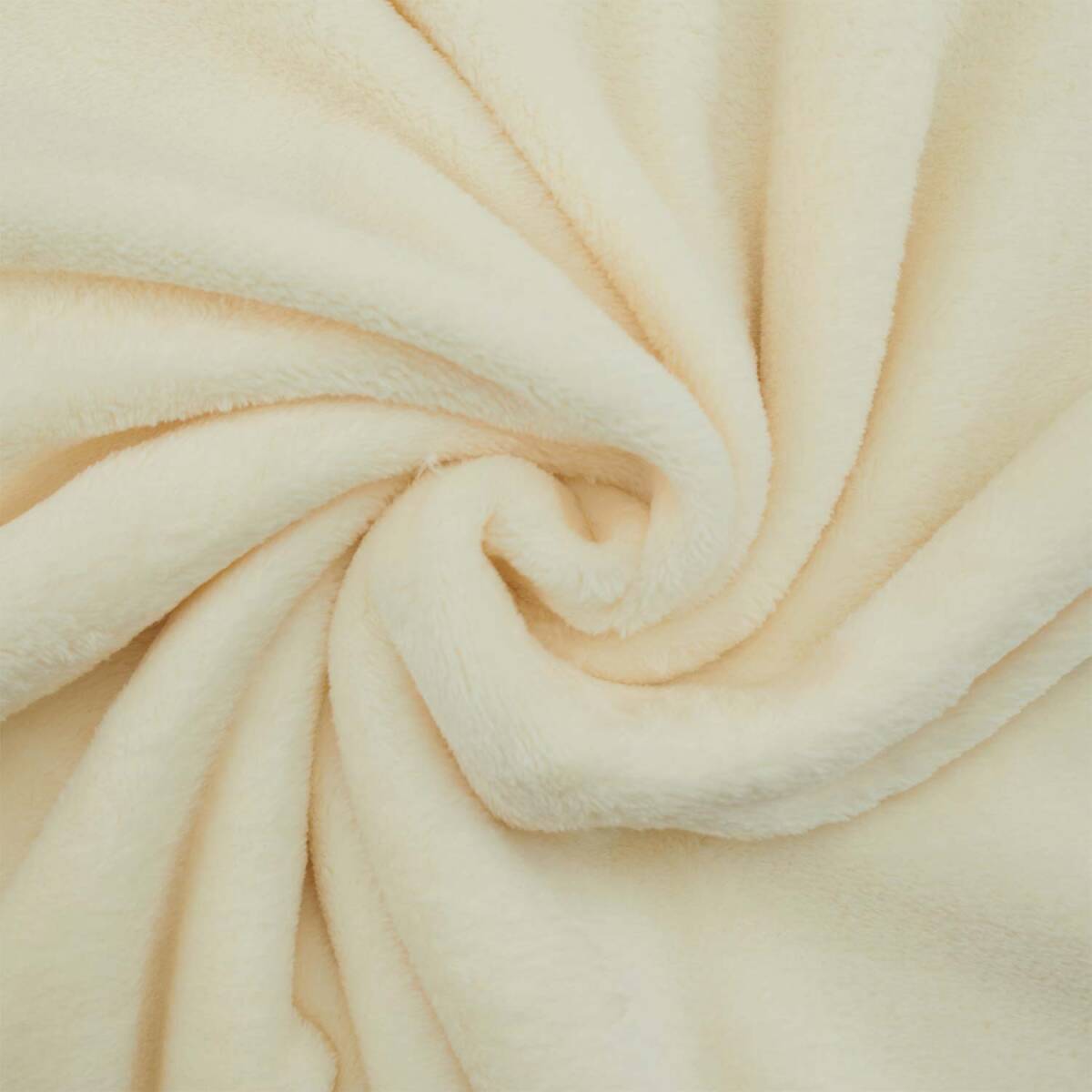 Wellness Fleece Stoff, uni natur box