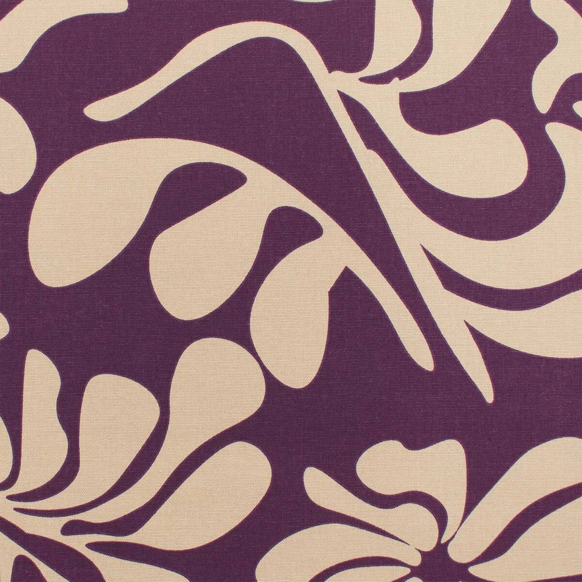 Canvas Stoff Vintage Blätter, dunke box