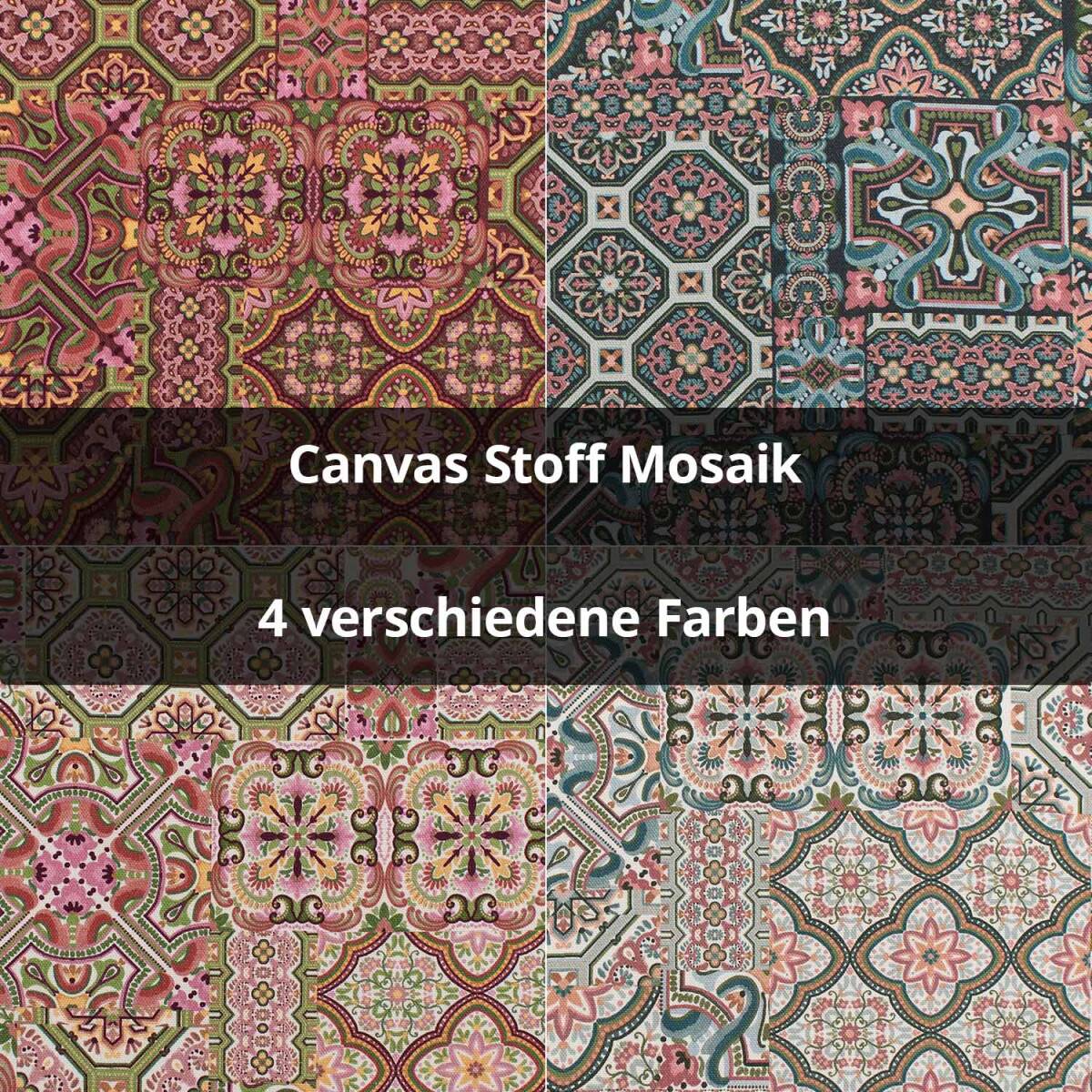 Canvas Stoff Mosaik
