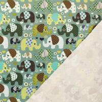 Jersey Elefanten mint/bunt