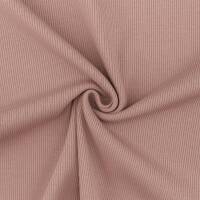 Rippjersey Stoff, uni altlila