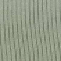 Rippjersey Stoff, uni dunkelmint