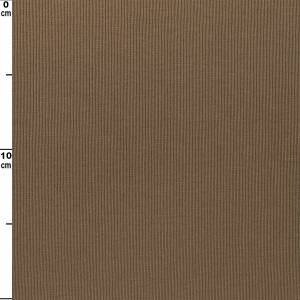 Rippjersey Stoff, uni braun