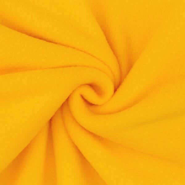 Polarfleece Stoff antipilling, uni gelb