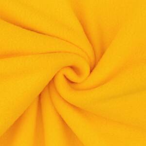 Polarfleece Stoff antipilling, uni gelb