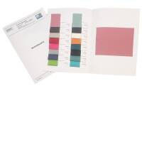 Musterkarte - Canvas Stoff Calvin, uni