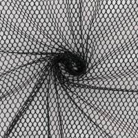 Netzstoff Meshgewebe, schwarz