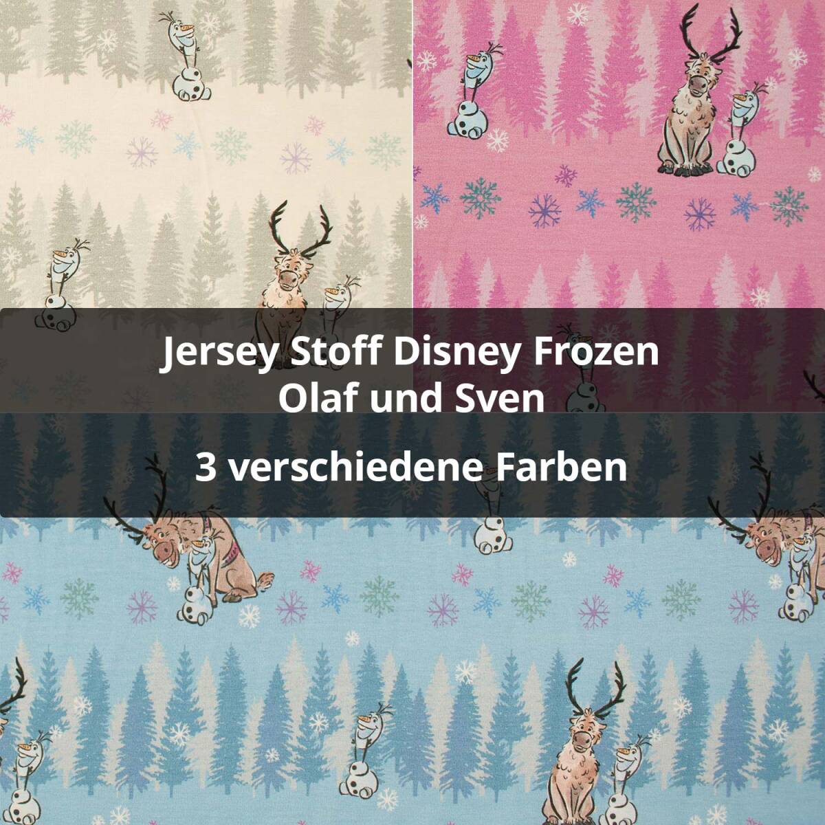 Jersey Disney Frozen, Olaf und Sven
