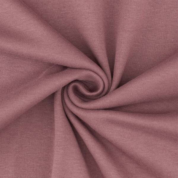 Bündchen Heike, Schlauchware, uni mauve