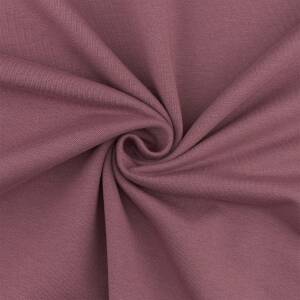 French Terry Stoff Maike, ungeraut, uni mauve