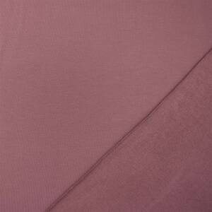 French Terry Stoff Maike, ungeraut, uni mauve