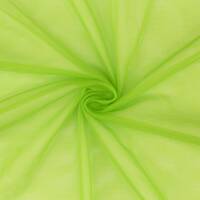 Softtüll Stoff, weich, uni kiwi
