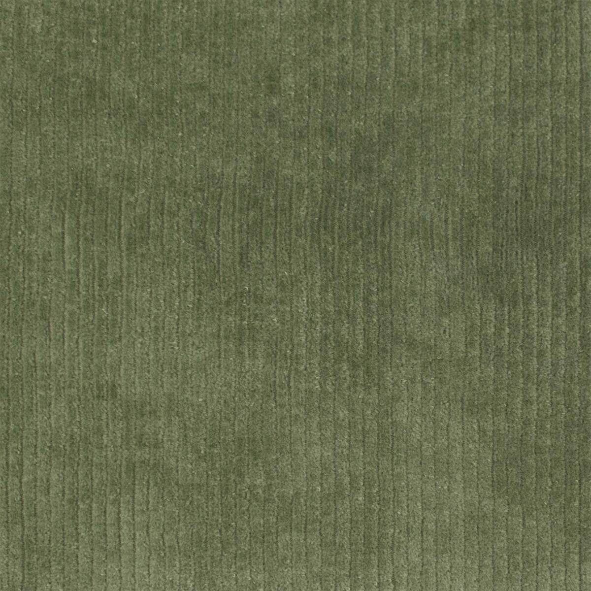 Cordjersey Stoff, uni armeegrün box